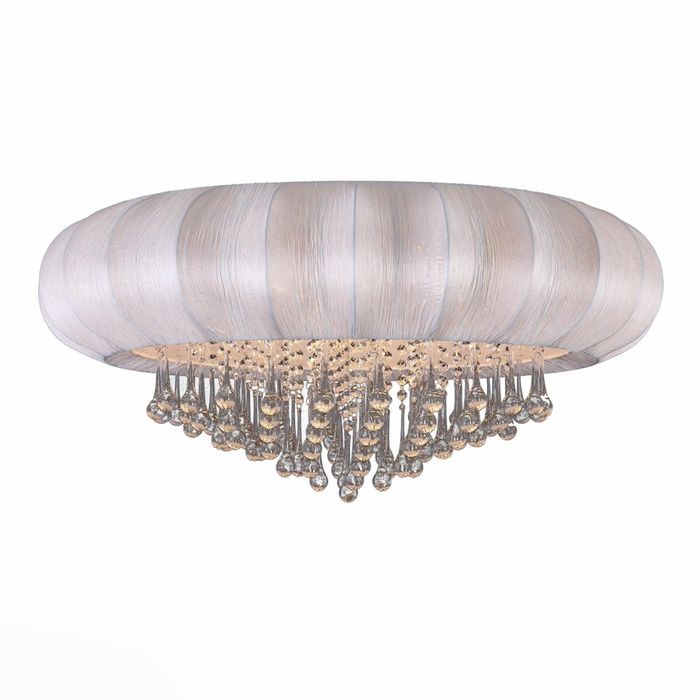 Люстра PREFERITA 12x40Вт Е14 белый 90x90x30см