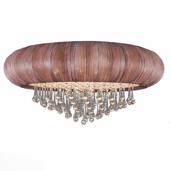 Люстра PREFERITA 12x40Вт Е14 кофейный 90x90x30см