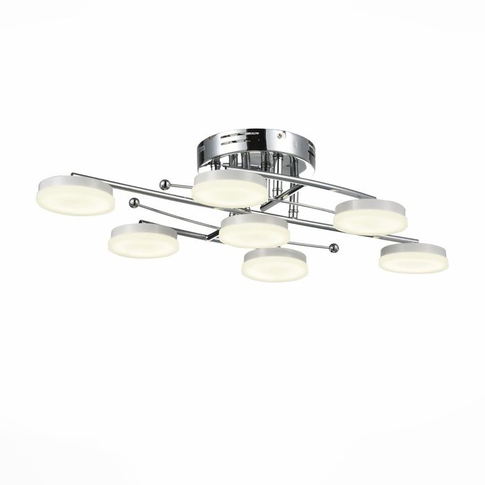 Люстра RUGIADA 7x7Вт LED хром 12см