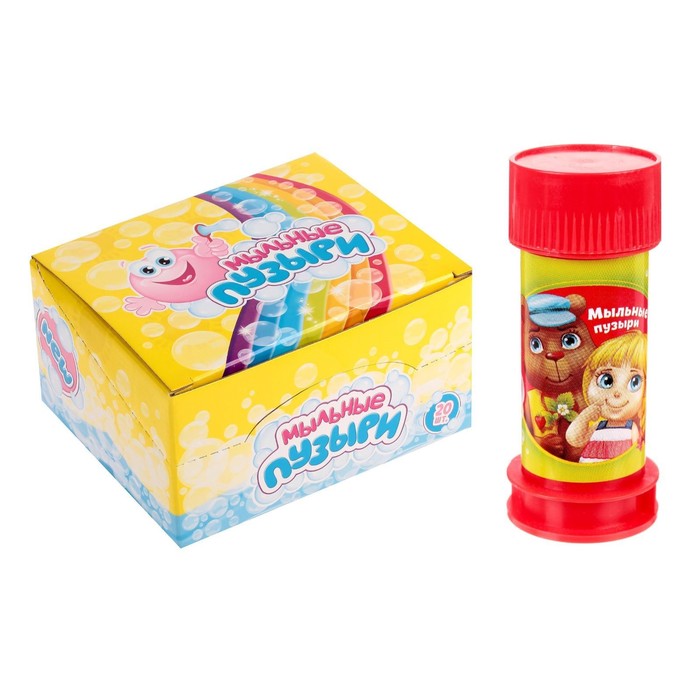 Мыльные пузыри «Лучшие друзья», 35 мл, цвет МИКС