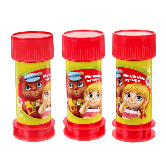 Мыльные пузыри «Лучшие друзья», 35 мл, цвет МИКС