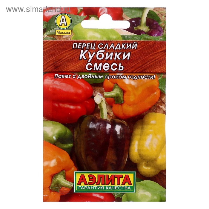 Семена Перец Кубики сладкий Лидер смесь 03 г 15₽