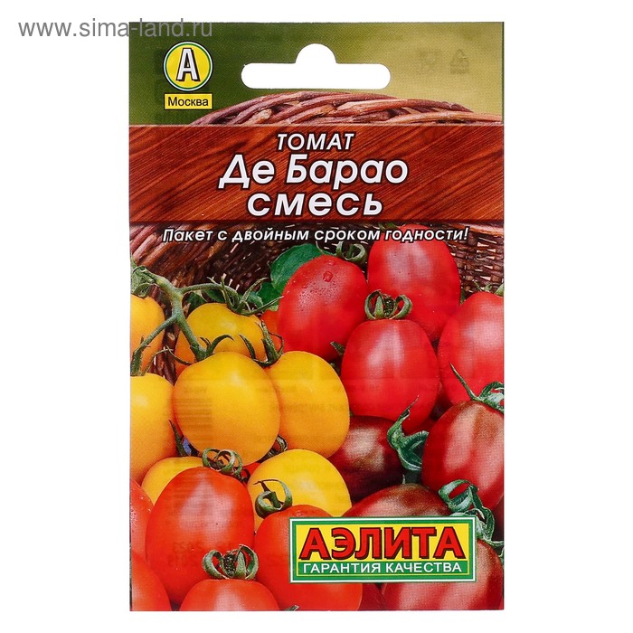 

Семена Томат "Де Барао" "Лидер", смесь, 0,2 г ,