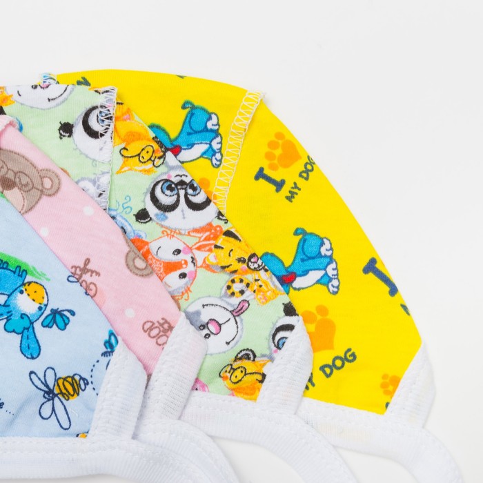 Чепчик, размер 4 (9 мес.), цвет МИКС Ч-963-01_М