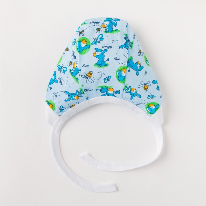 Чепчик, размер 2 (3 мес.), цвет МИКС Ч-961-01_М