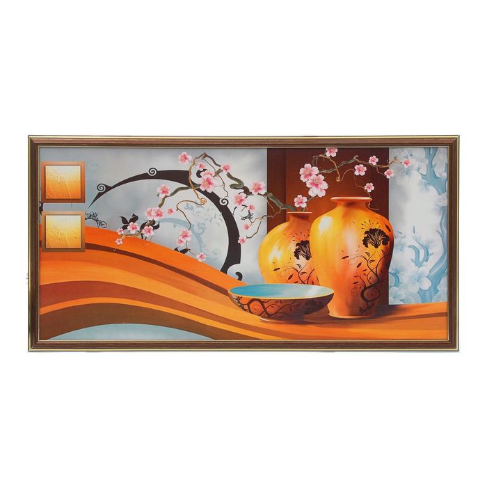 Картина "Композишн" 36х73 см