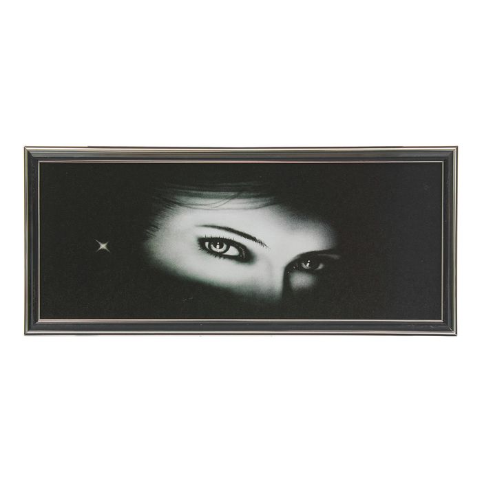 Картина "Взгляд незнакомки" 23х53 см