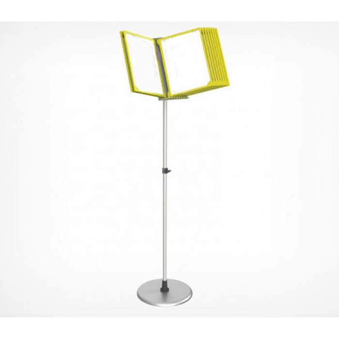 Рамка пластиковая для перекидной системы A4, INFOFRAME, без протектора, цвет жёлтый