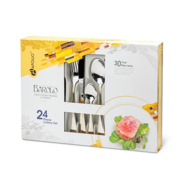 Набор столовых приборов Barolo, 24 предмета