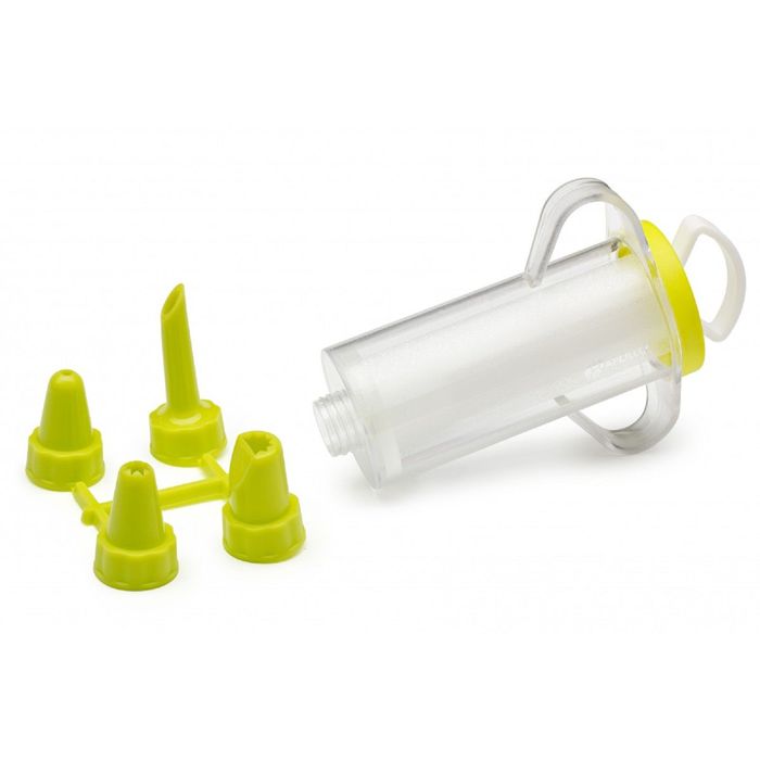 Кулинарный шприц с 4 насадками "Dolce"