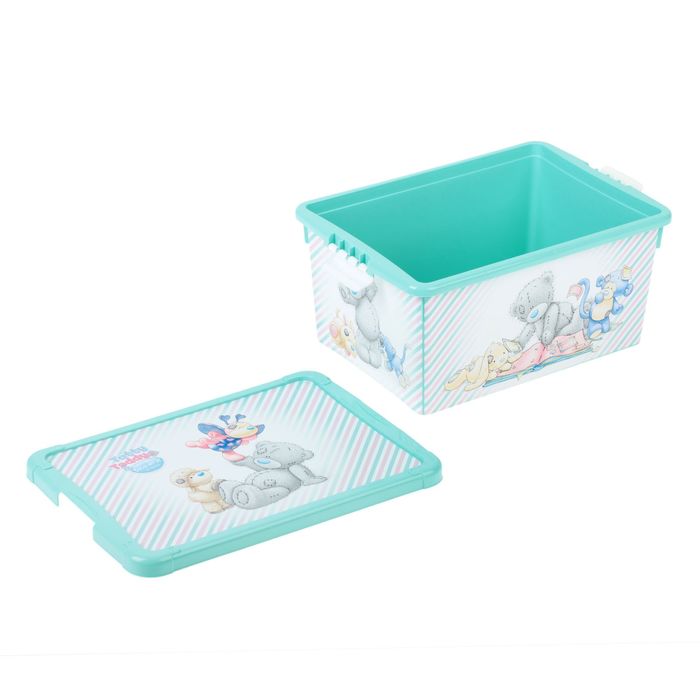 Ящик универсальный с аппликацией Me to you, зелёный