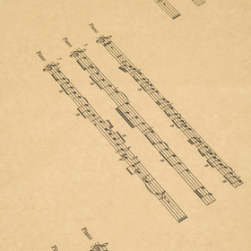 Бумага упаковочная крафт "Мелодия души", 0,6 х 10 м, 40 г/м² от Сима-ленд