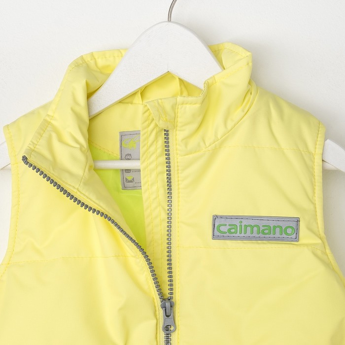 Жилет для девочки "REGGIE", рост 98 см, цвет жёлтый CS17-05