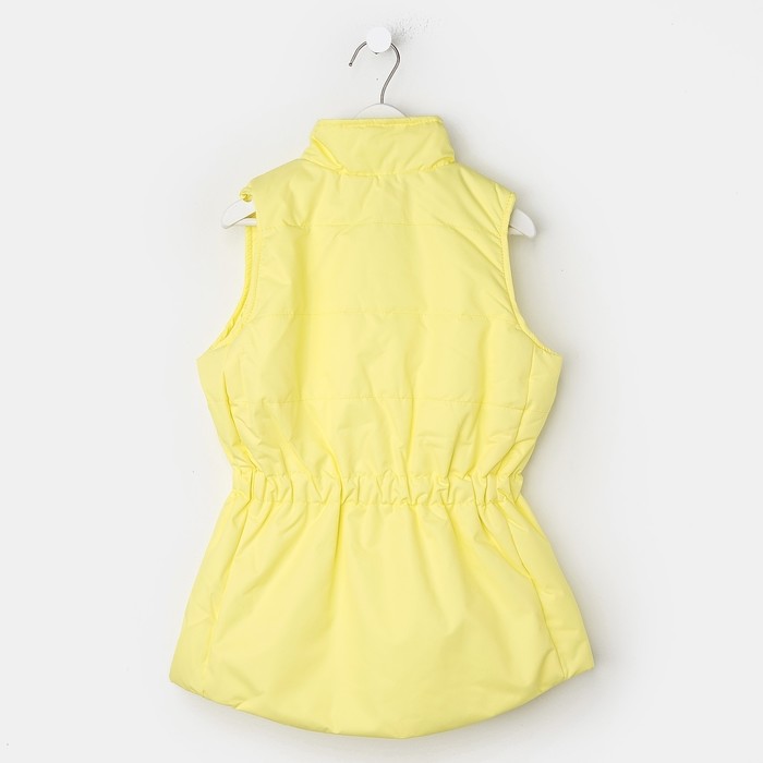 Жилет для девочки "REGGIE", рост 98 см, цвет жёлтый CS17-05