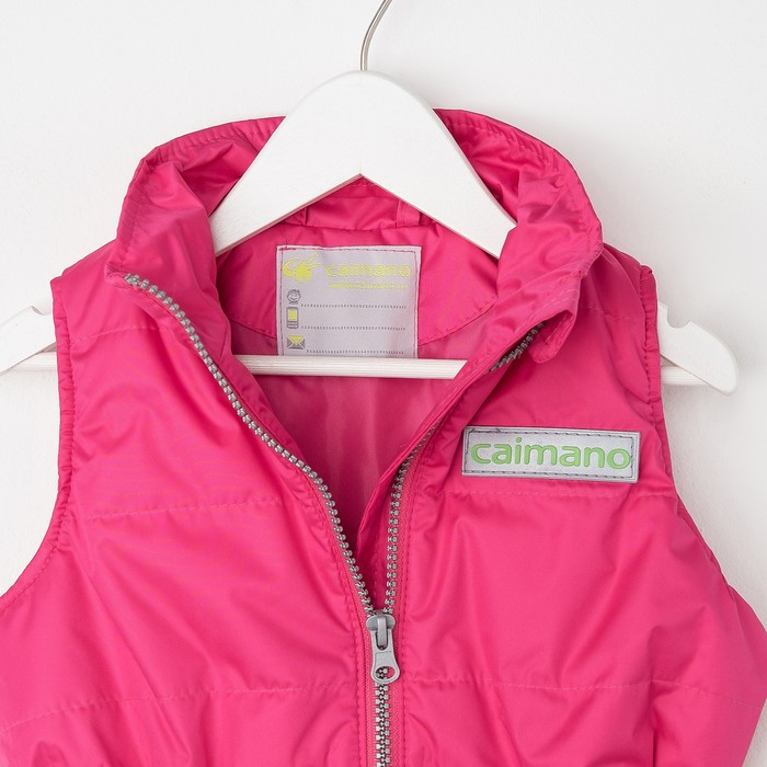 Жилет для девочки "REGGIE", рост 110 см, цвет розовый CS17-05