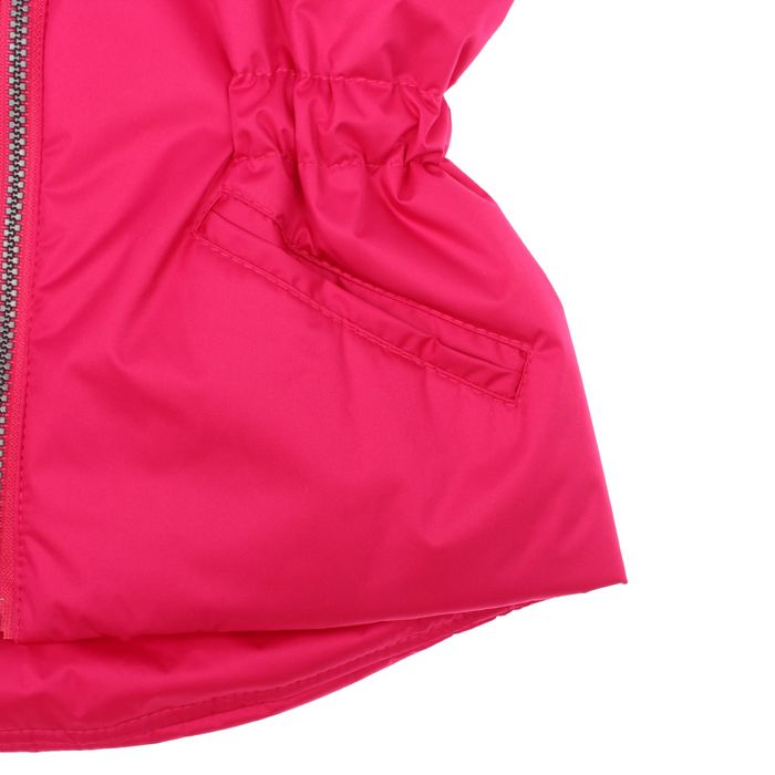 Жилет для девочки "REGGIE", рост 116 см, цвет розовый CS17-05