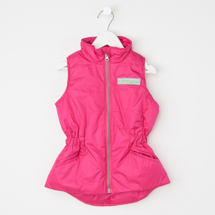 Жилет для девочки "REGGIE", рост 134 см, цвет розовый CS17-05
