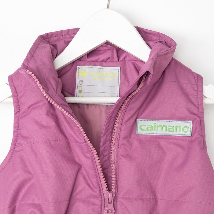 Жилет для девочки "REGGIE", рост 116 см, цвет фиолетовый CS17-05