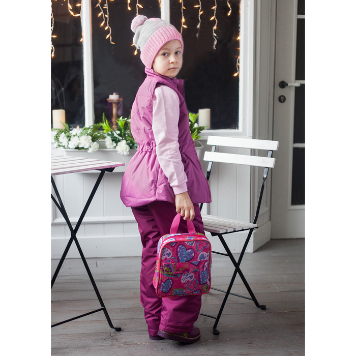 Жилет для девочки "REGGIE", рост 98 см, цвет фиолетовый CS17-05