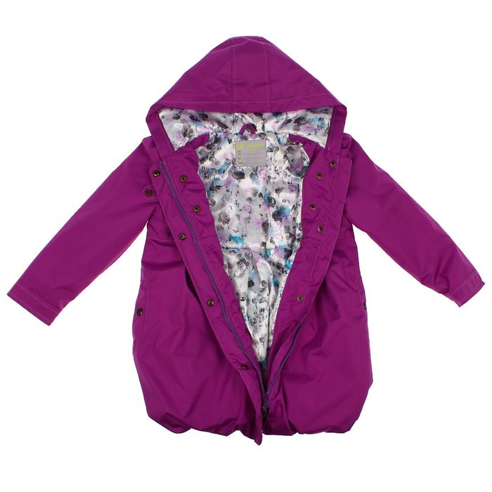 Куртка для девочки "BARBARA", рост 134 см, цвет фиолетовый CS17-06