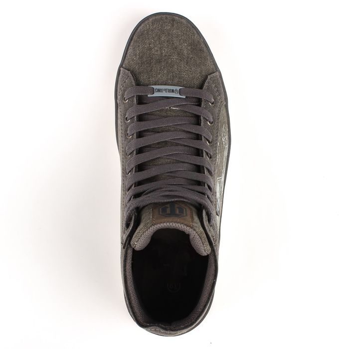 Кеды мужские, размер 39, цвет серый (арт. 6713A)