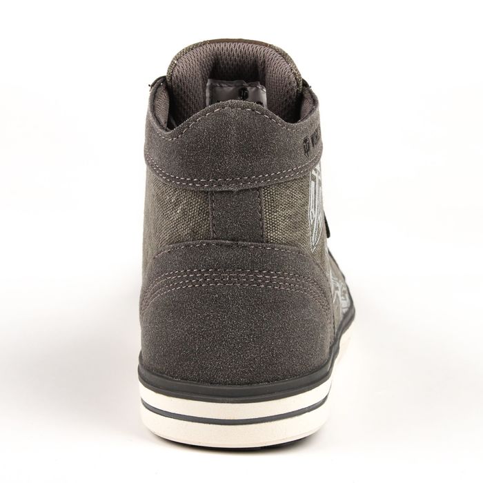 Кеды мужские, размер 42, цвет серый (арт. 6713A)