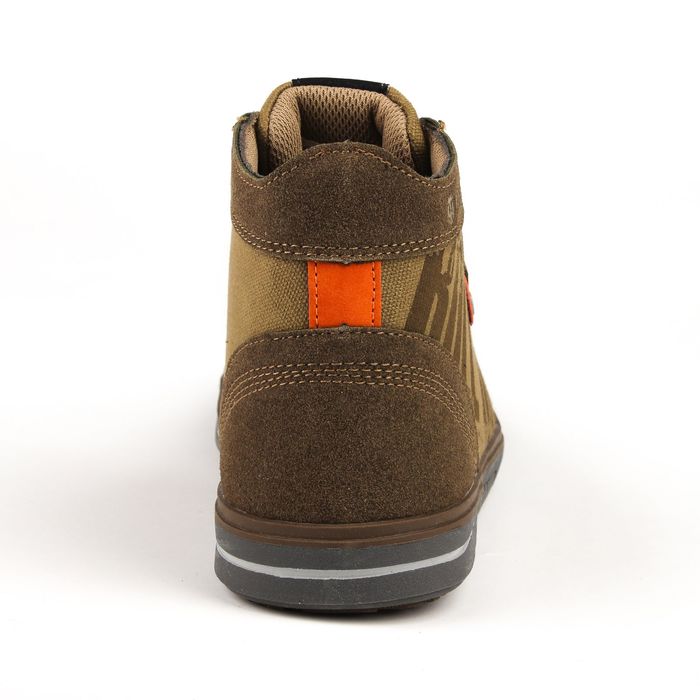 Кеды мужские, размер 39, цвет коричневый (арт. 6714A)