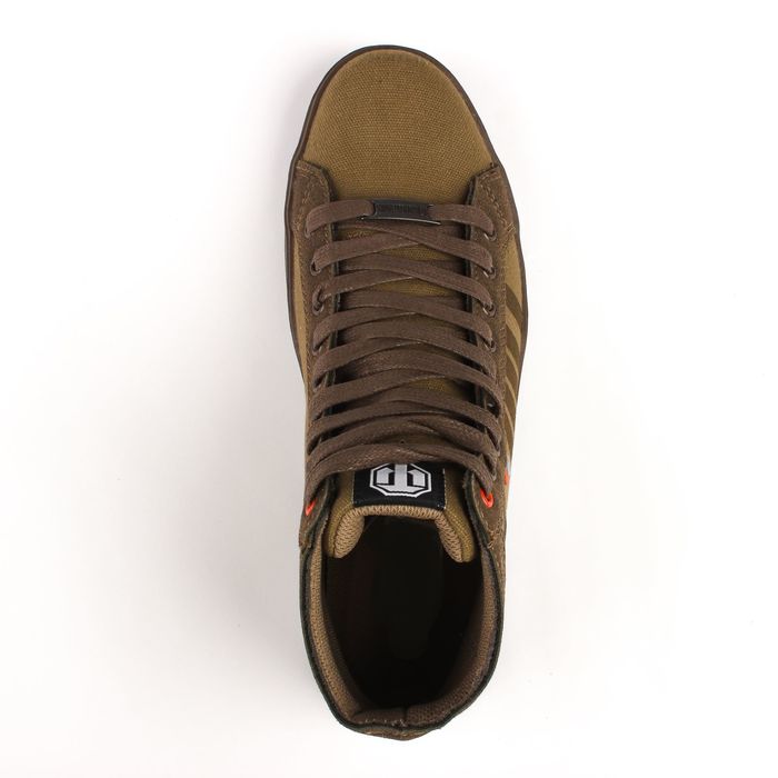 Кеды мужские, размер 39, цвет коричневый (арт. 6714A)