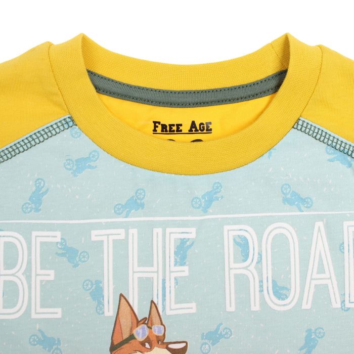 Футболка для мальчика, рост 110 (60) см, цвет жёлтый