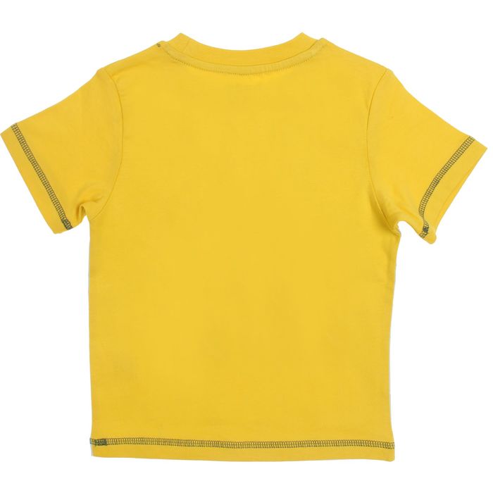 Футболка для мальчика, рост 110 (60) см, цвет жёлтый