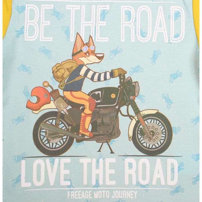 Футболка для мальчика, рост 98 см, цвет жёлтый