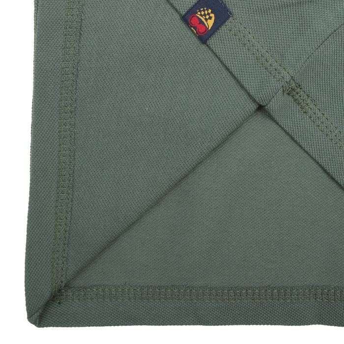 Рубашка-поло для мальчика, рост 140 (72) см, цвет зелёный