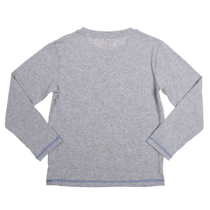 Джемпер для мальчика, рост 140 (72) см, цвет серый меланж