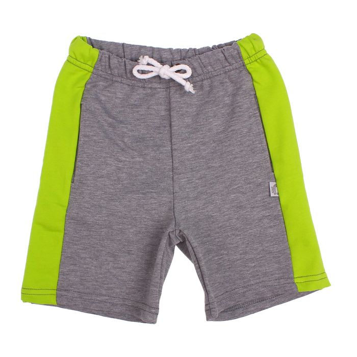 Шорты для мальчика "Экстрим", рост 128 см (64), цвет серый