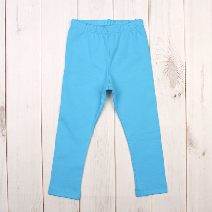 Легинсы для девочки "Волшебная радуга", рост 92 см (50), цвет бирюзовый ДРЛ894804_М