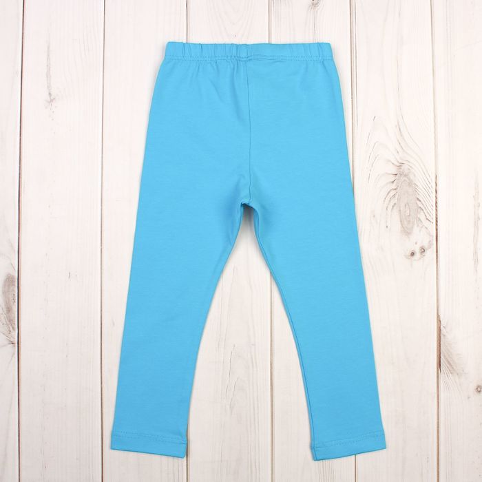 Легинсы для девочки "Волшебная радуга", рост 92 см (50), цвет бирюзовый ДРЛ894804_М