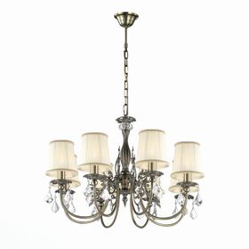 

Люстра LACRIMA 8x40Вт Е14 бронза 60x60x120см