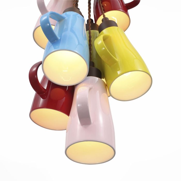 Светильник GIULLARE 10x60Вт Е27 многоцветный 40x40x75см