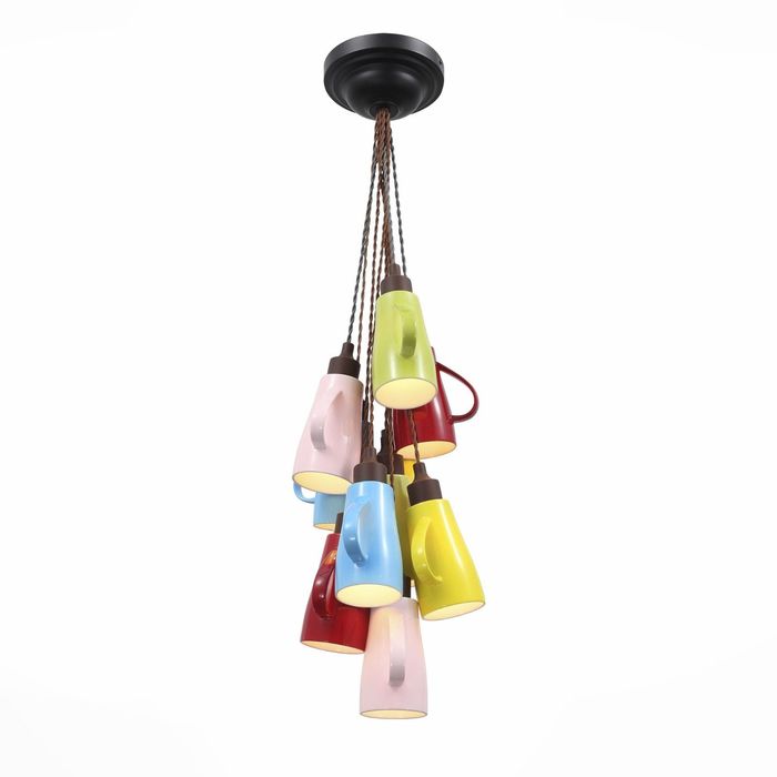 Светильник GIULLARE 10x60Вт Е27 многоцветный 40x40x75см