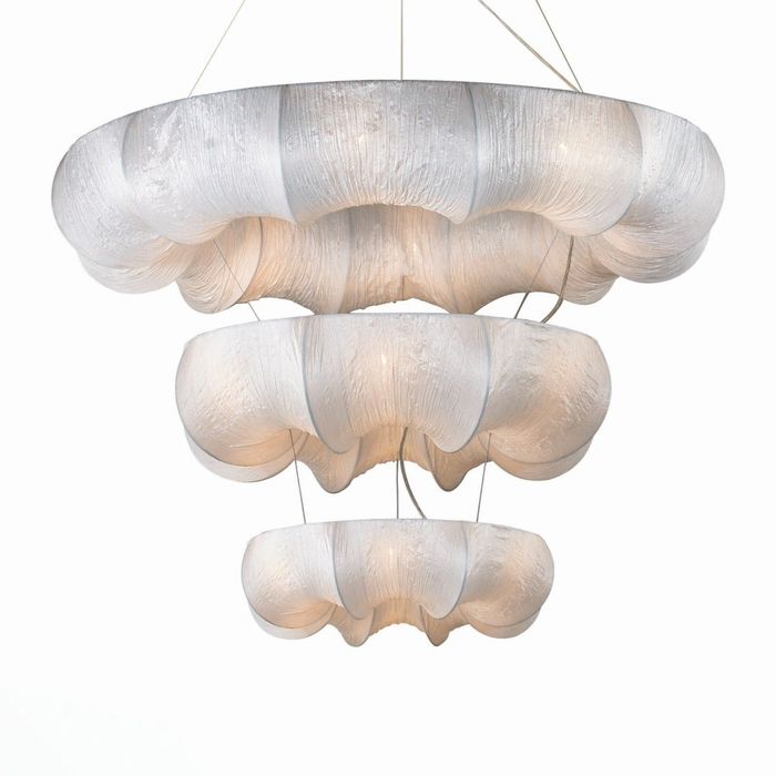 Люстра STRATO 17x60Вт E27 белый 120x120x250см