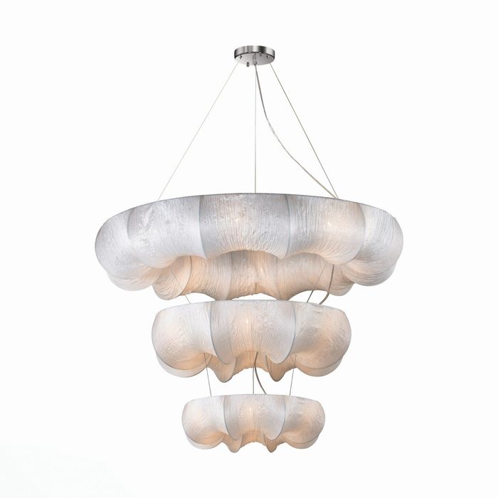 Люстра STRATO 17x60Вт E27 белый 120x120x250см