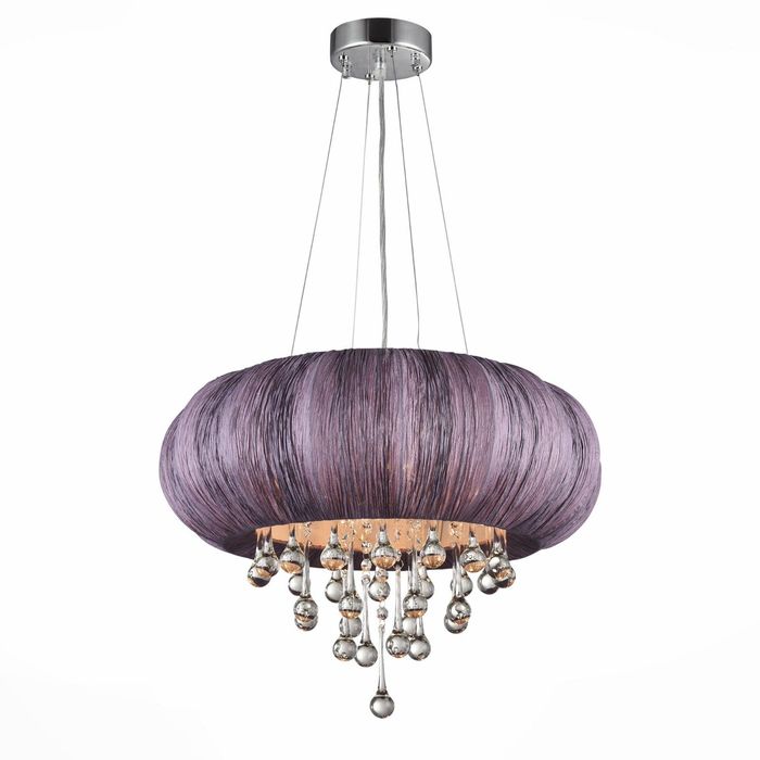 Светильник PREFERITA 5x40Вт Е14 фиолетовый 50x50x100см