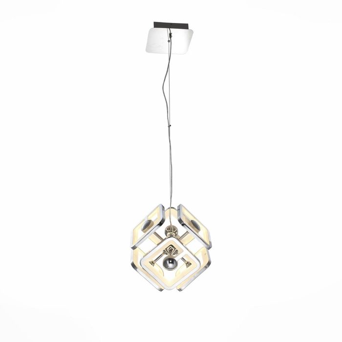 Светильник FUTUR 48Вт LED хром 120x120x120см