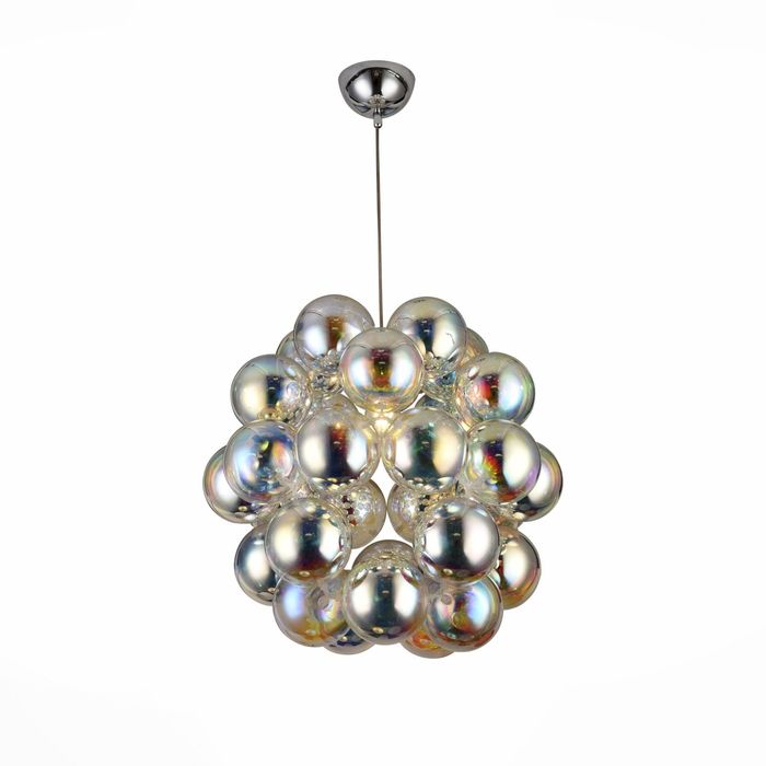 Люстра ODETTA 3x60Вт E27 хром 50x50x90см