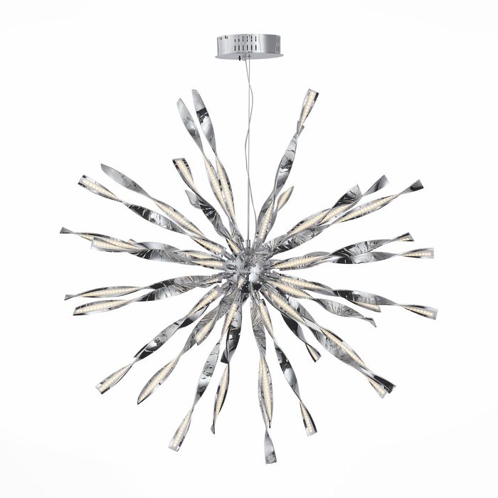 Люстра RAGGIO 120Вт LED хром 125x125x200см