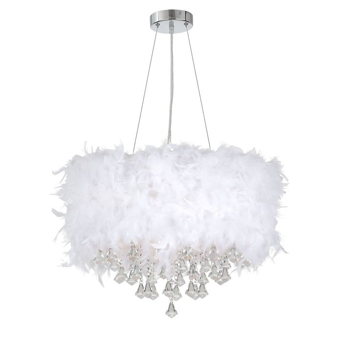 Светильник CAPRICCIO 8x40Вт Е14 хром 50x50x120см