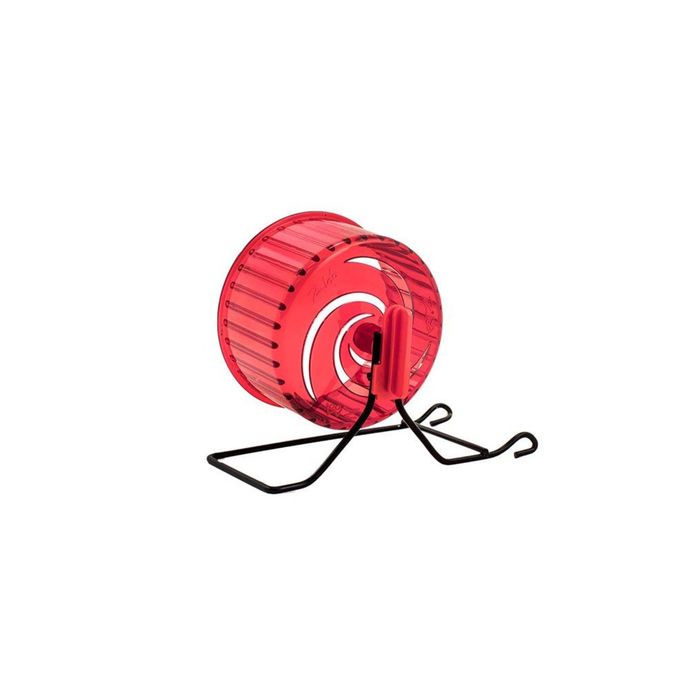 Игрушка Zoo-M "Колесо литое"" для грызунов D90 на металлической подставке