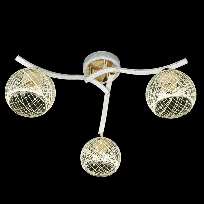 Люстра MO87149C/3 "Танго" белый цвет E27 60W 46х46х26 см