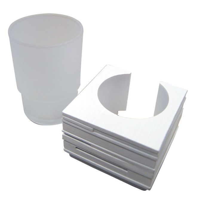 Стаканчик Brick, цвет белый