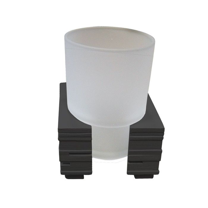 Стаканчик Brick, цвет черный